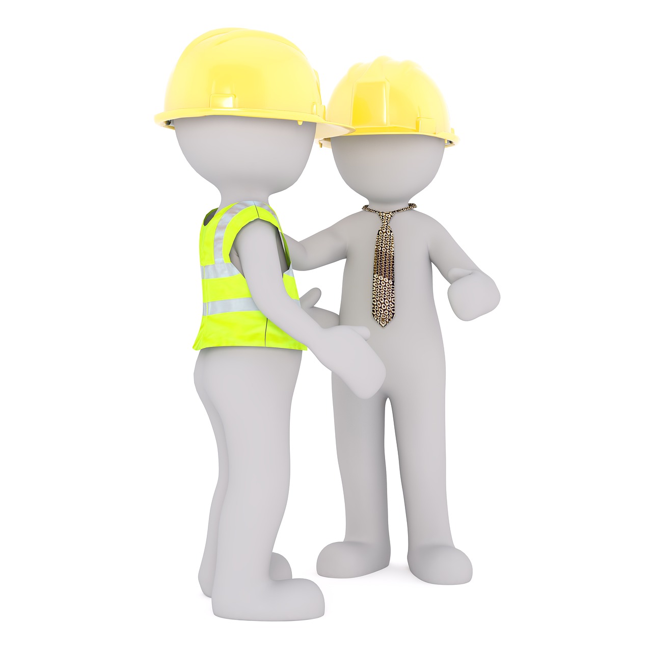 construction manager, construction workers, construction